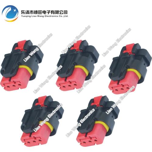 5 Sets 3 Pin Automotive Sensor Plugs Excavator harness connector with terminal DJ7032-1.6-21 connector 3P
