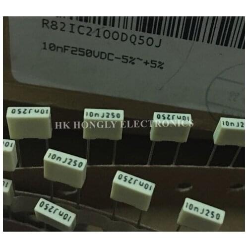 50PCS R82 10nJ250 15n250 J 22nK250 68nK250 0.01UF 0.015UF 0.022UF 0.068UF 250V P=5mm Film Capacitor