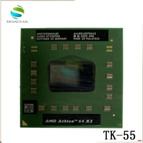AMD Athlon 64 X2 TK-55 TK 55 TK55 1.8 GHz Dual-Core Dual-Thread CPU Processor AMDTK55HAX4CT Socket S1