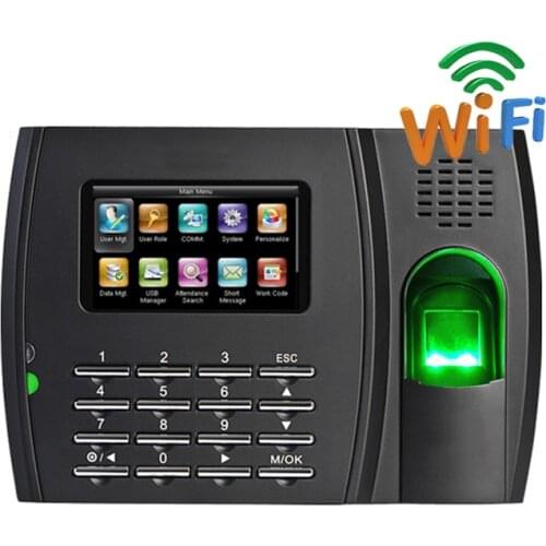 ZK U8 U300-C Biometric Fingerprint ID IC RFID Card Time Clock Office Attendance System Recorder Timing Employee Machine Reader