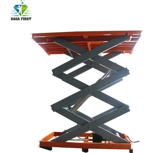 CE Scissor Stage Lift Stage For Auto Show Hydraulic