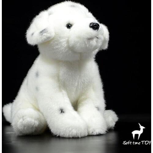 Cute Dalmatian Plush Animals Toy Holiday Gifts Soft Dogs Doll Stuffed Toys Shop