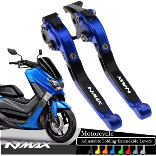 For YAMAHA NMAX 155 NMAX155 NMAX 125 NMAX 150 N-MAX 125 155 15-21 Scooter Accessories Folding Extendable Left Right Brake Levers