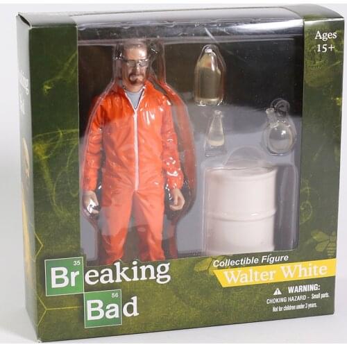 Mezco Breaking Bad Walter White 6" Action Figure Collectible Model Toy