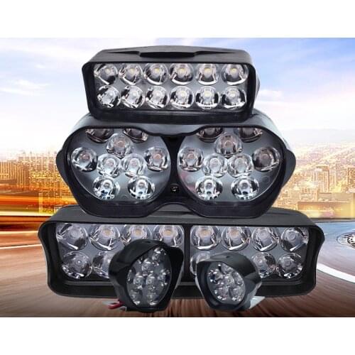 12V 24V 48V 60V 64V 72V electric bicycle e-bike Headlamp Motorcycle headlight 30W Led Car spotlight 4x4 Offroad led work light