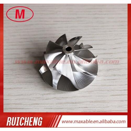 KP39 35.00/46.00mm 8+0 blades Turbo alumimum 2618/milling/billet compressor wheel