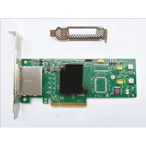 LSI / SAS 9200-8e / 6Gb / s 8-port external HBA expansion card new color box packaging spot