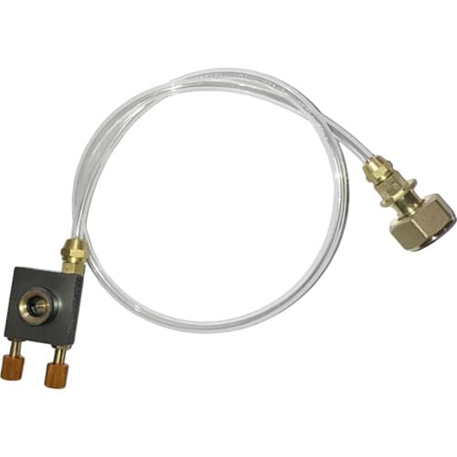 Lightweight Metal Propane Tank Adapter Gas Tank Inflatable Valve For Stove Accessories Home Outdoor Camping Cooking 70cm