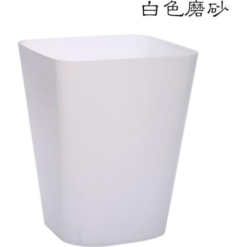 Minimalist Domestic Trash Bin High Quality Plastic Trash Can Living Room Large Capacity Cubo Basura Household Products EJ50TB