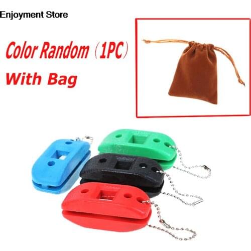 New Sandstone Ice Hockey Shoe Double Side Sharpener Ice Skate Blade Hockey Sharpening Oilstone Portable with Hanging Storage Bag