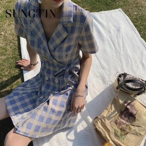 Sungtin Fashionable Dresses In A Cage