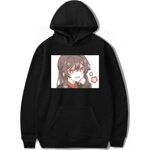 Genshin Impact Hoodie Kawaii Aesthetic Loose Hu Tao Cool Printed Clothes Harajuku Clothing Casual Streetwear Women Sweatshirts