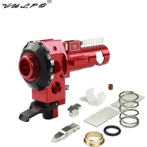 VULPO High Quality CNC Aluminum Hop Up Chamber For Airsoft AEG M4 M16 Upgrades Hunting Accessories