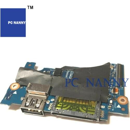 PCNANNY FOR Dell XPS 13 9343 Laptop Audio Power Board LS-B441P 0Y1TPF Webcam 09GTFM 9GTFM