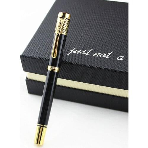 1PC Luxury Metal Fountain Pen Business High Quality Writing Signing Calligraphy ink Pens Office School Stationary Supplies