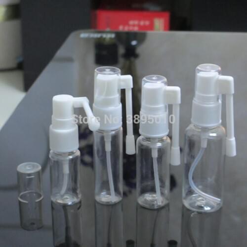10ML Empty Travel clear Plastic Health Nasal Throat Fine Mist Pump Spray Bottle F626