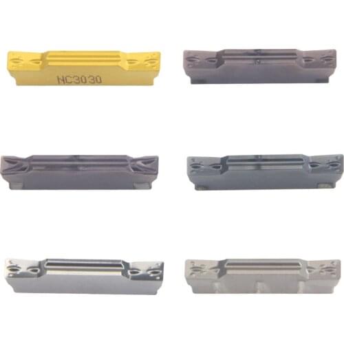 10PC MGMN150/200/250/300/400/500/600 JC700 H01KT60 PC9030 YZ6020 carbide insert CNC metal lathe tools MGMN/MRMN grooving inserts
