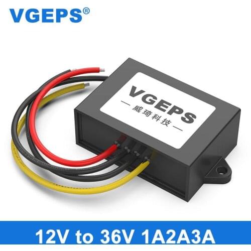 12V to 36V boost power converter 10-32V to 36V DC power module DC-DC vehicle transformer
