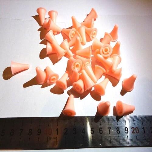 500pc/lot Multi Color Rubber Point Protectors Knitting Needlework spare parts Plastic Head NEEDLE-7332