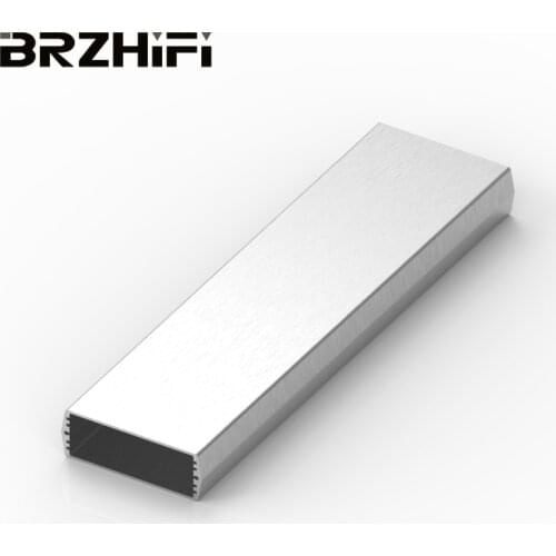 6061 Aluminum Extrusion Enclosure Anodized Square Tube For Electric Motor Radiator And Audio Amplifier Accessories