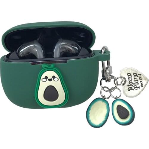 Cute Avocado For Sony WF1000XM4 Case Cartoon Silicon Protect Cover For Sony WF 1000XM4 Bluetooth Wireless Earphone Case