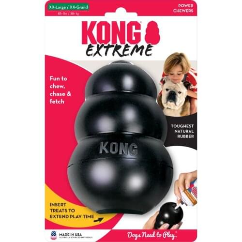 XXL-Size KONG Extreme Dog Chew Toy Collection Up to 85+lbs(38+kg)