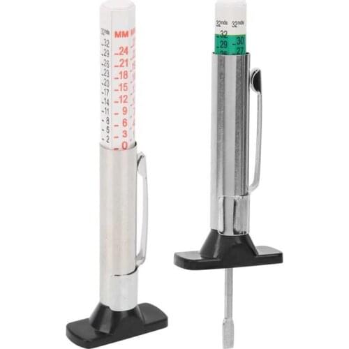 Tire Tread Depth Gauge 0‑25mm Car Tire Tread Depth Gauge Tester Portable Car Tyre Measuring Tool Universal