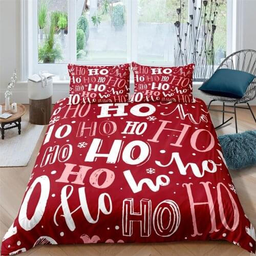 Fashion Home Textile Bedding Set Christmas Microfiber Bedding Cover Universal Size Bedding Cover Pillowcase