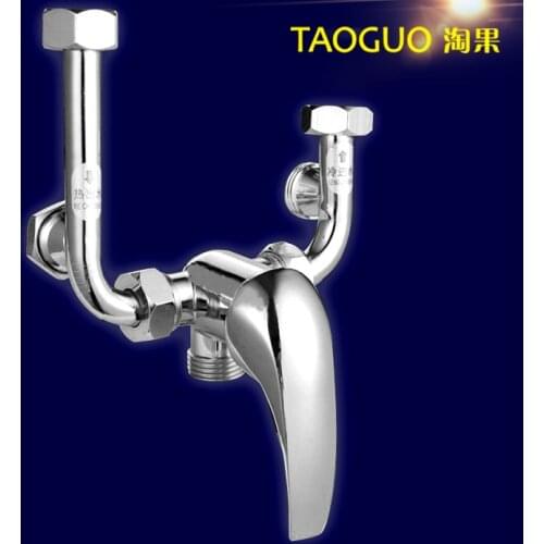 Brass general electric water heater mixing valve U-type mixing valve mixer shower faucet hot and cold mixing faucet accssories