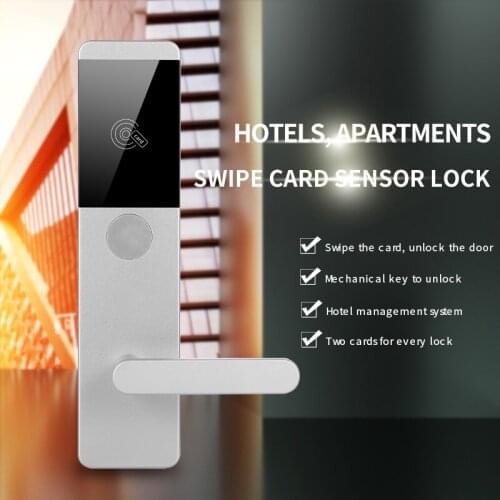 The new hotel card IC card door lock bedroom electronic smart lock hotel apartment home rental lock