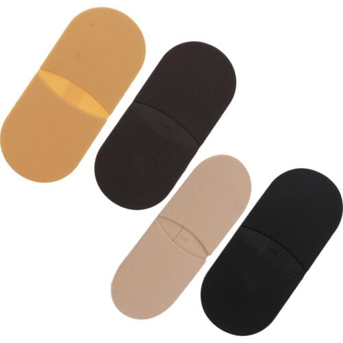 Pair Rubber Glue On Heels Shoe Sole Repair Anti Slip Tips Pad Replacement