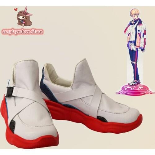 Paradox Live Yeon Hajun Hip Hop Cosplay Costumes Shoes boots custom Made For you
