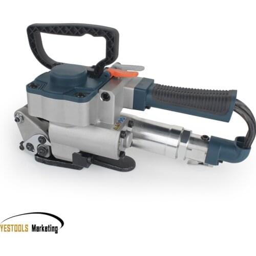 Pneumatic Friction Welding Baler Strapping Machine Air PET Banding Machine Tool For 13-19mm Width PET Straps