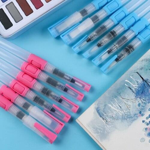 Giorgione profession Water storage brush water soluble color solid watercolor paint fountain pen / fountain pen set