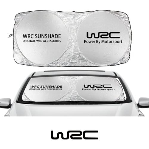 WRC Car Windshield Sunshades Cover For Dacia Duster Citroen C4 Chevrolet Mercedes Cadillac Chery Sun shade Car Accessories
