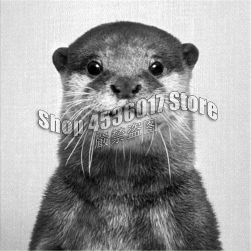 Wall Art 5D DIY Diamond Embroidery Otter Diamond Painting Cross Stitch Full Diamond Mosaic Animals Home Decor Craft Kits Picture