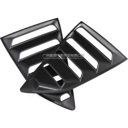 2021 Suitable For Chevrolet Modified Sanding Black 2016-18 Camaro Decorative Side Tuyere