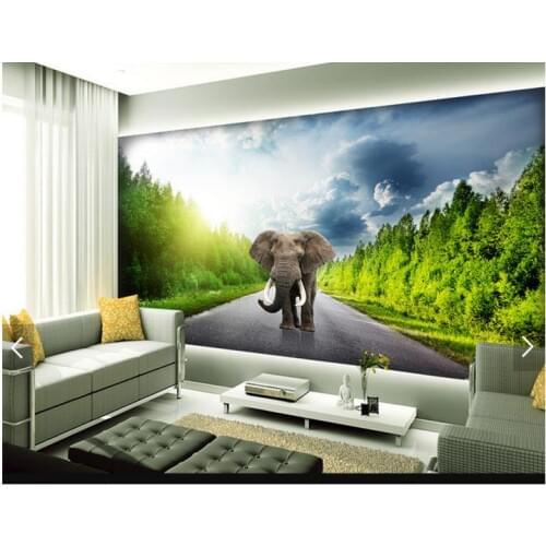 3d wallpaper custom 3d tv wallpaper murals Children series fashion setting wall of animals 3d living room photo wallpaper