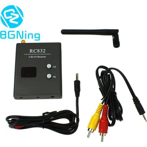 5.8G 40CH 600mw RC832 AV Receiver FPV Aerial Photo Studio Transmission Accessory