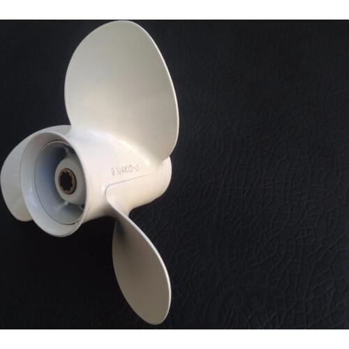 Free shipping 9 1/4x10 for yamaha 8 tooth spine 9.9hp-15hp propellers for yamaha marine propellers aluminium propellers