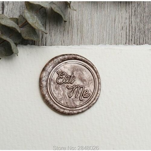 Eat me Wax Seal Stamp,Birthday Wax Seal Stamp Kit,wedding invitation seals,wedding gift,Party seal
