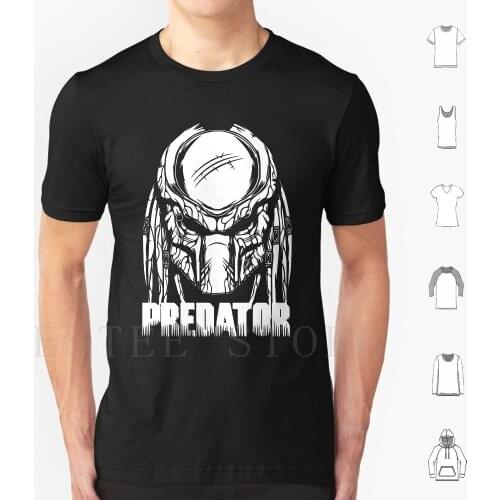 T Shirt Cotton Men DIY Print Movie Hunt 80s Movie Product Fiction Super Natural