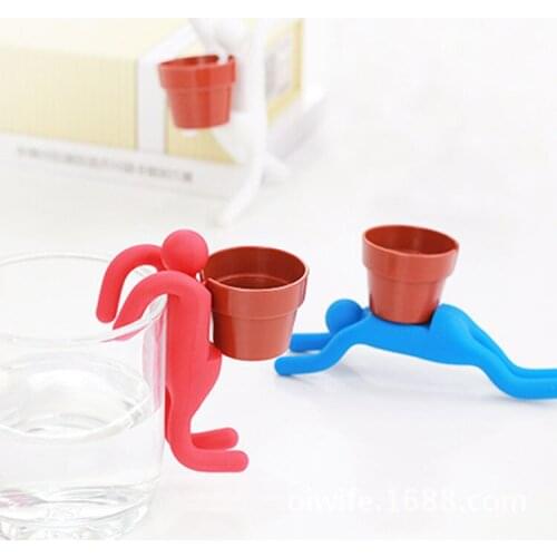 Hot recommend ECOEY steel informant Creative Desktop DIY doll diastolic pressure potted plants cultivated consignment