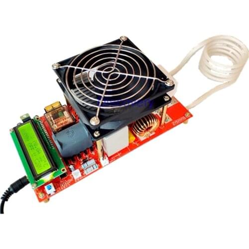 Zvs Induction Heater Quenching Melting Crucible Melting Dc30-75v High Power 1-2kw Electromagnetic High Frequency 220v