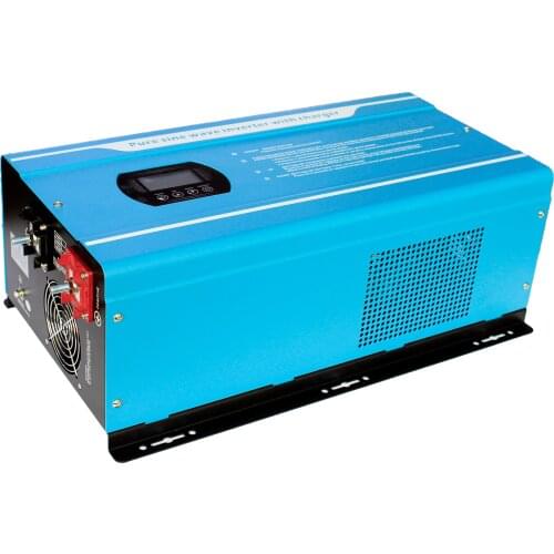 FT-4KW DC24V or 48V AC120V&240V split phase double dual output pure sine wave power inverter battery charger portable