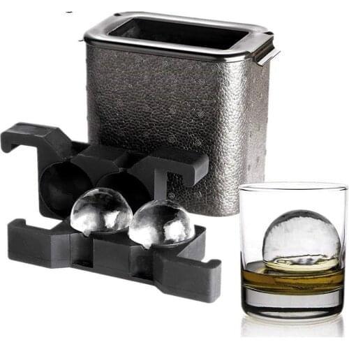 Crystal Clear Ice Ball Maker - Ice Ball Spherical Whiskey Tray Mould ice cream party ice cube mold