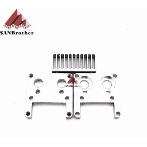 Hot! Ultimaker 2 UM2 Extended+ Cooling Rib Hot end holder Bottom Top Parts 3D Printer Accessories Top Quality Free Shipping