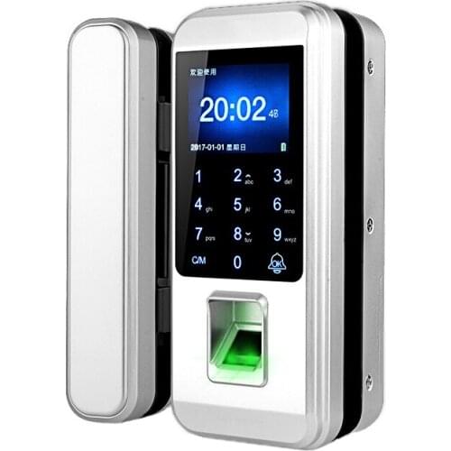 Hot Smart home integrated fingerprint lock office glass password lock smart card remote control electronic access control xm 300