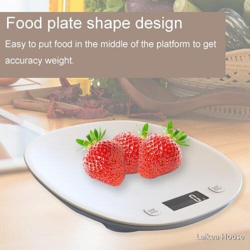 Mini LED Display Food Scales 10KG/1G Household Digital Kitchen Scale Food For Cooking And Baking Weight Balance Measuring Tools