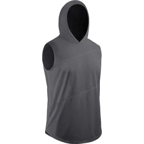 Latest Men’s Workout Hoodies Tank Tops Cut Off Bodybuilding Vest Sweatshirt Fitness Stringer Male Muscle Sportswear